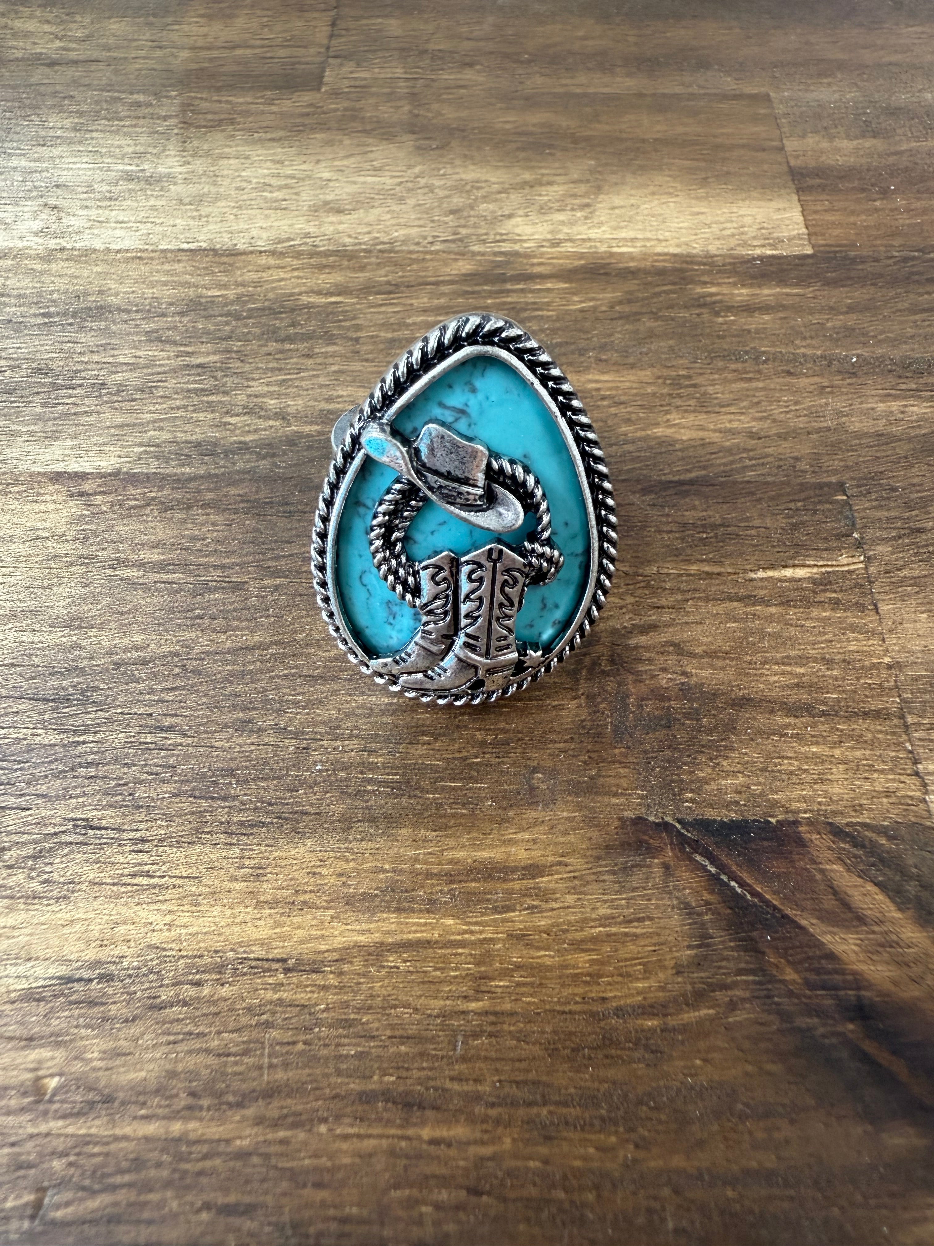 Vintage Turquoise Ring