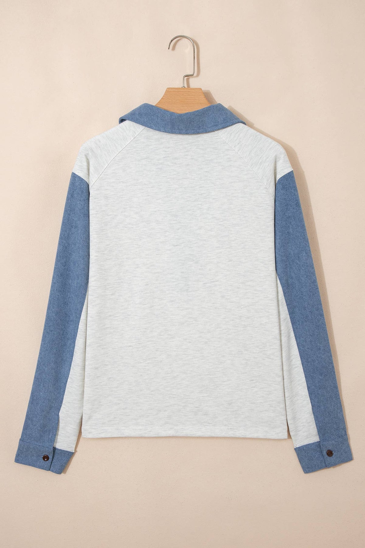Western Denim-Style Patchwork