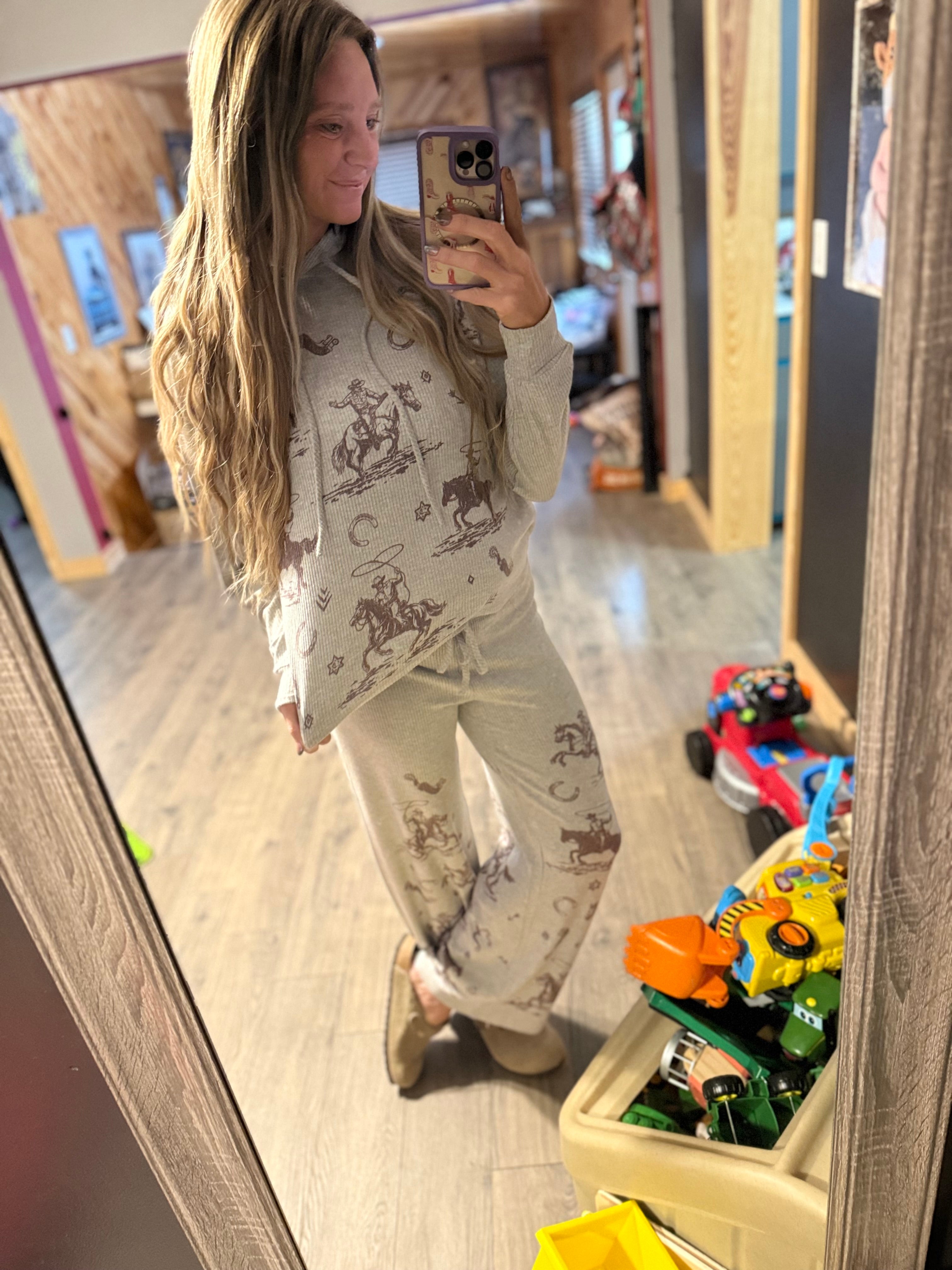 Desert Cowgirl Loungewear Set