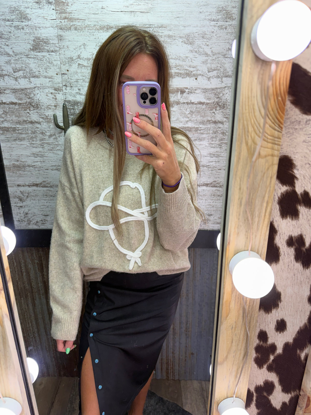 SLIT DECISIONS SKIRT