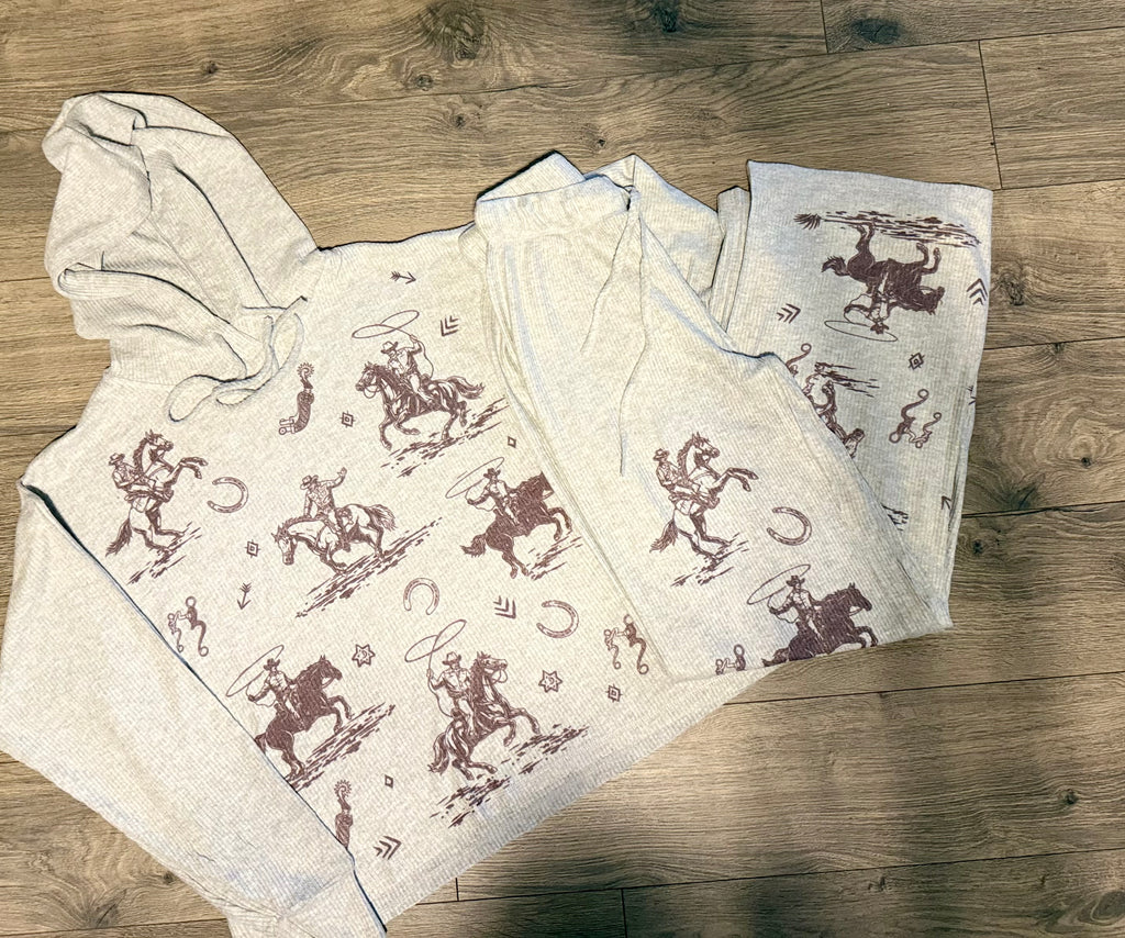 Desert Cowgirl Loungewear Set