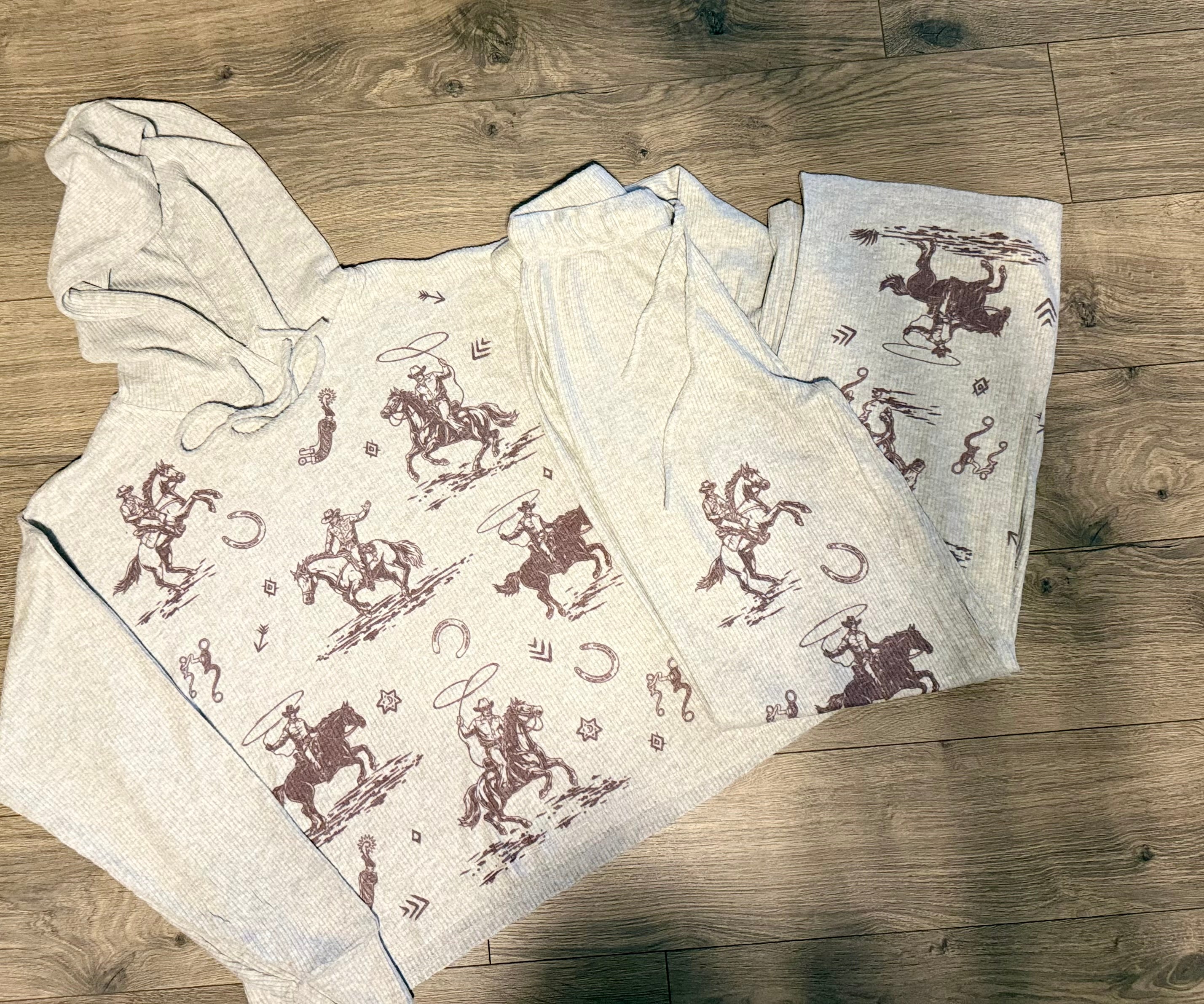 Desert Cowgirl Loungewear Set