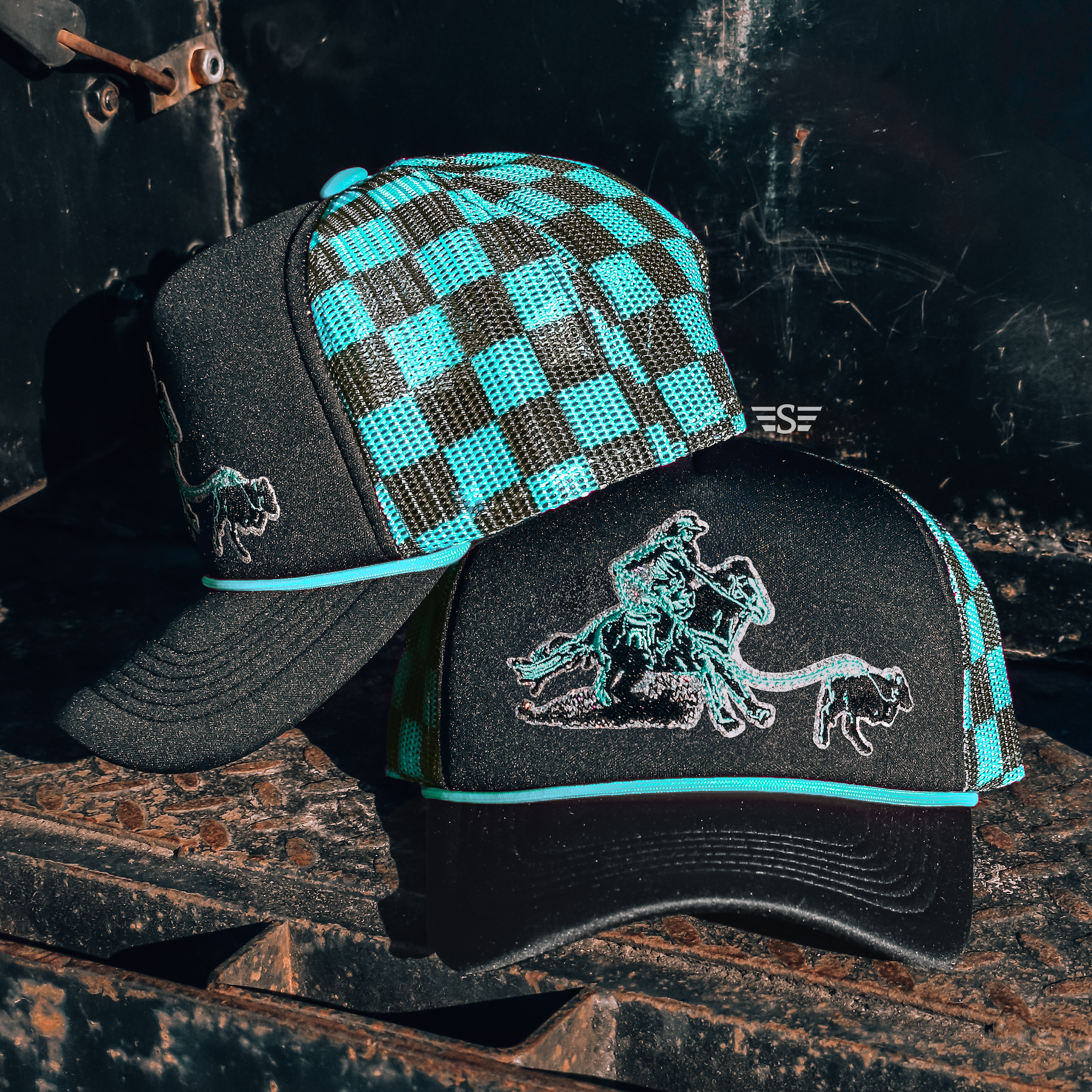 Breakaway Roper Printed Mesh Trucker Cap