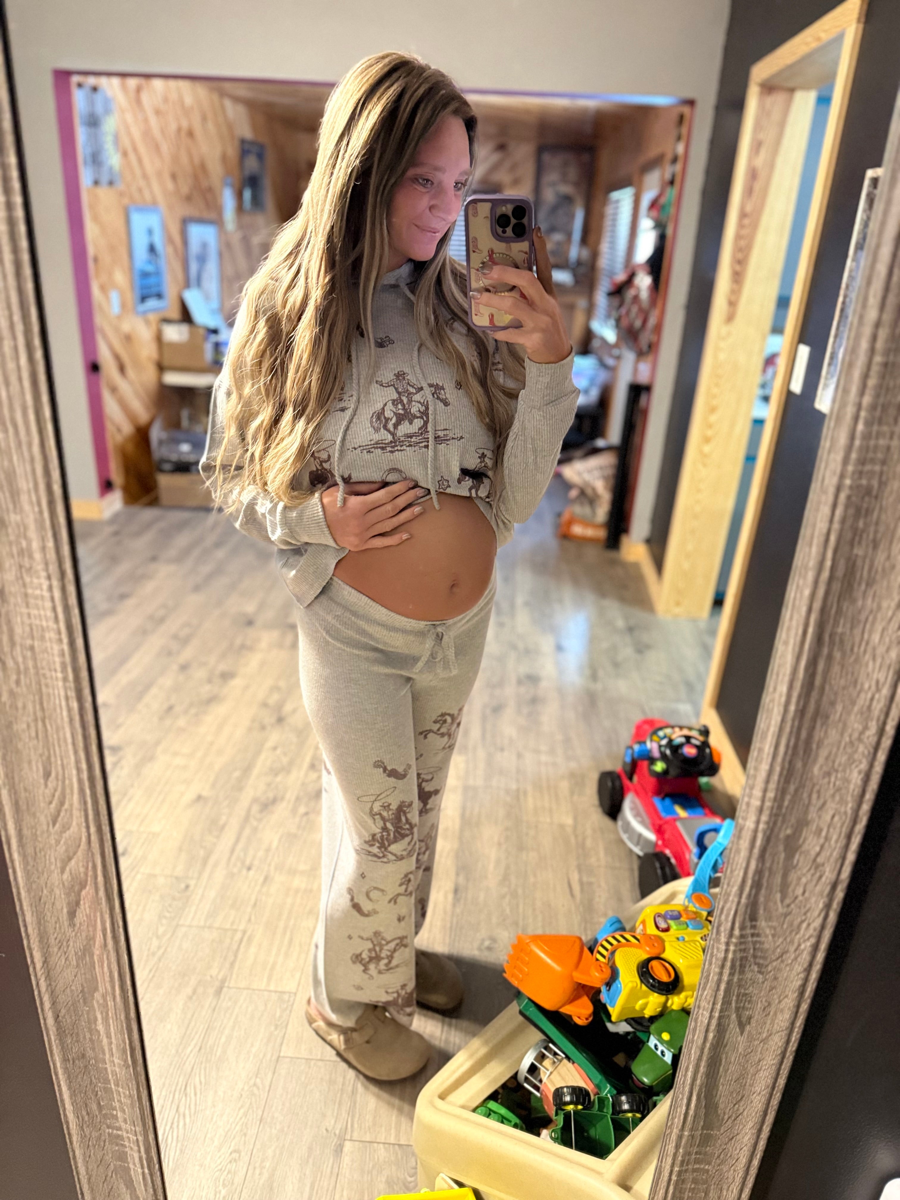 Desert Cowgirl Loungewear Set