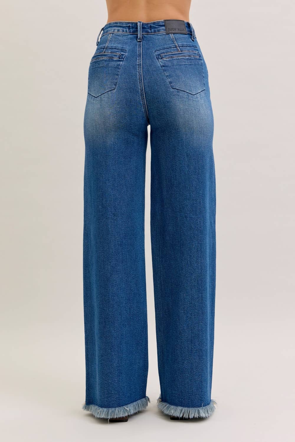 Straight Button-Fly & Back Welt Pkts