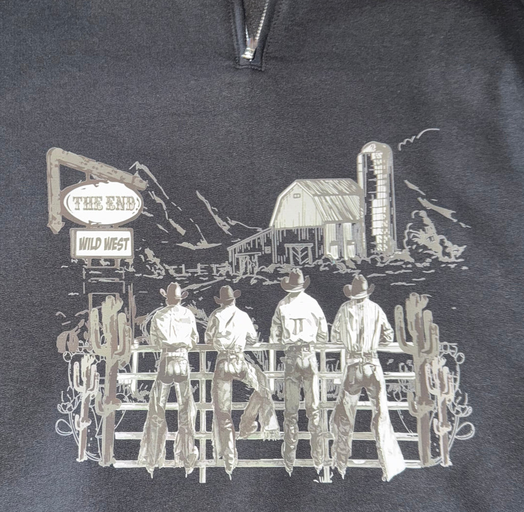 The Cowboy Scene Quarter Zip