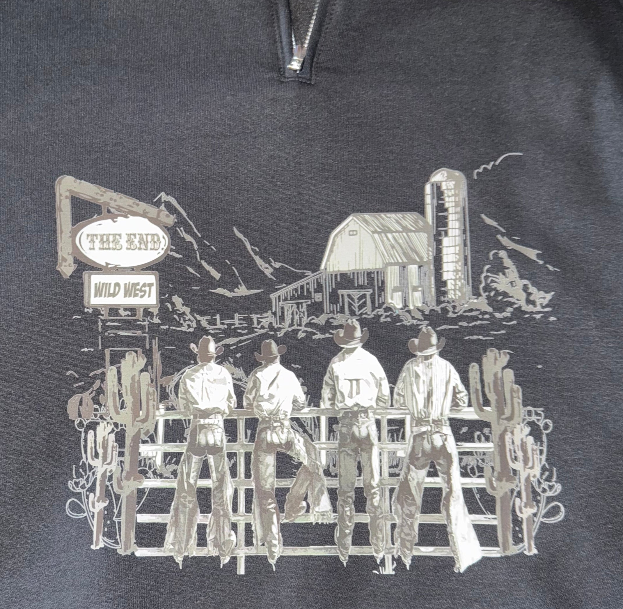 The Cowboy Scene Quarter Zip