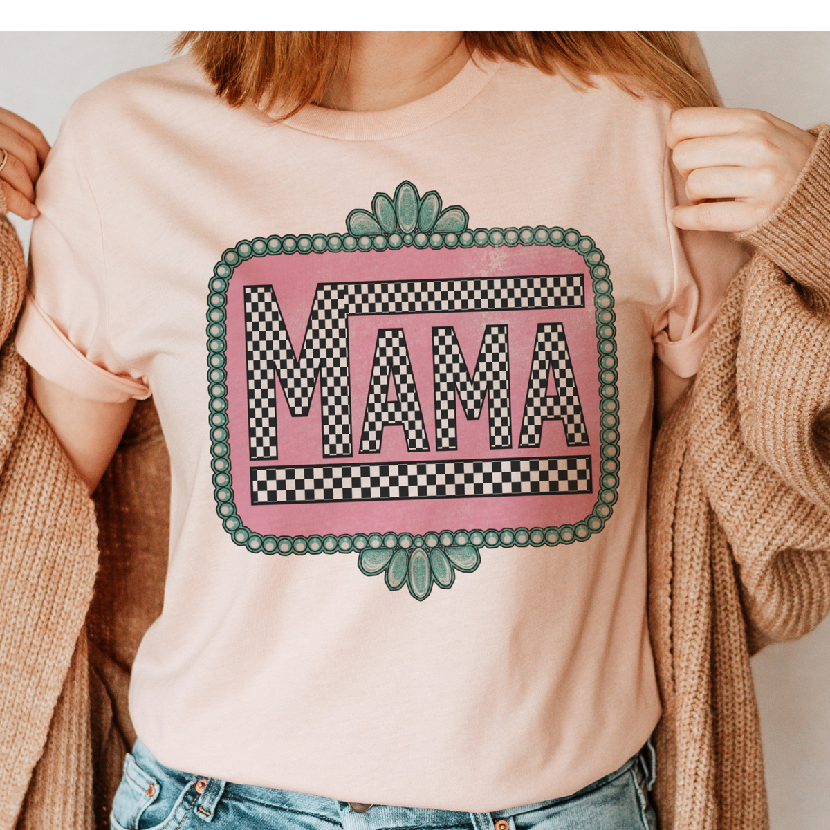 Mama Checker Tee