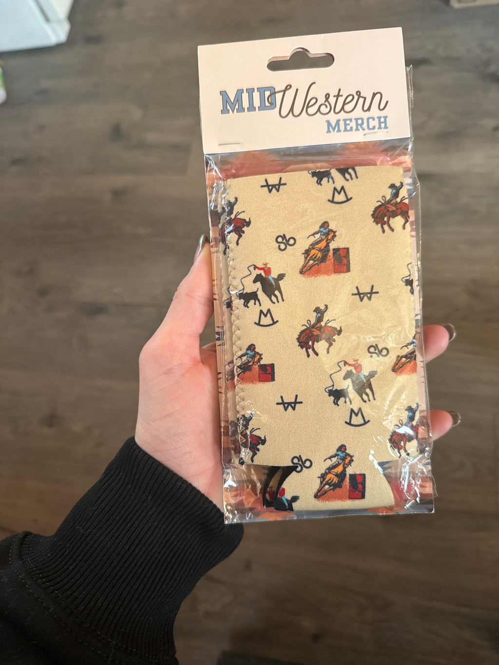 Vintage Cowboy Tall Coozie 2-Pack