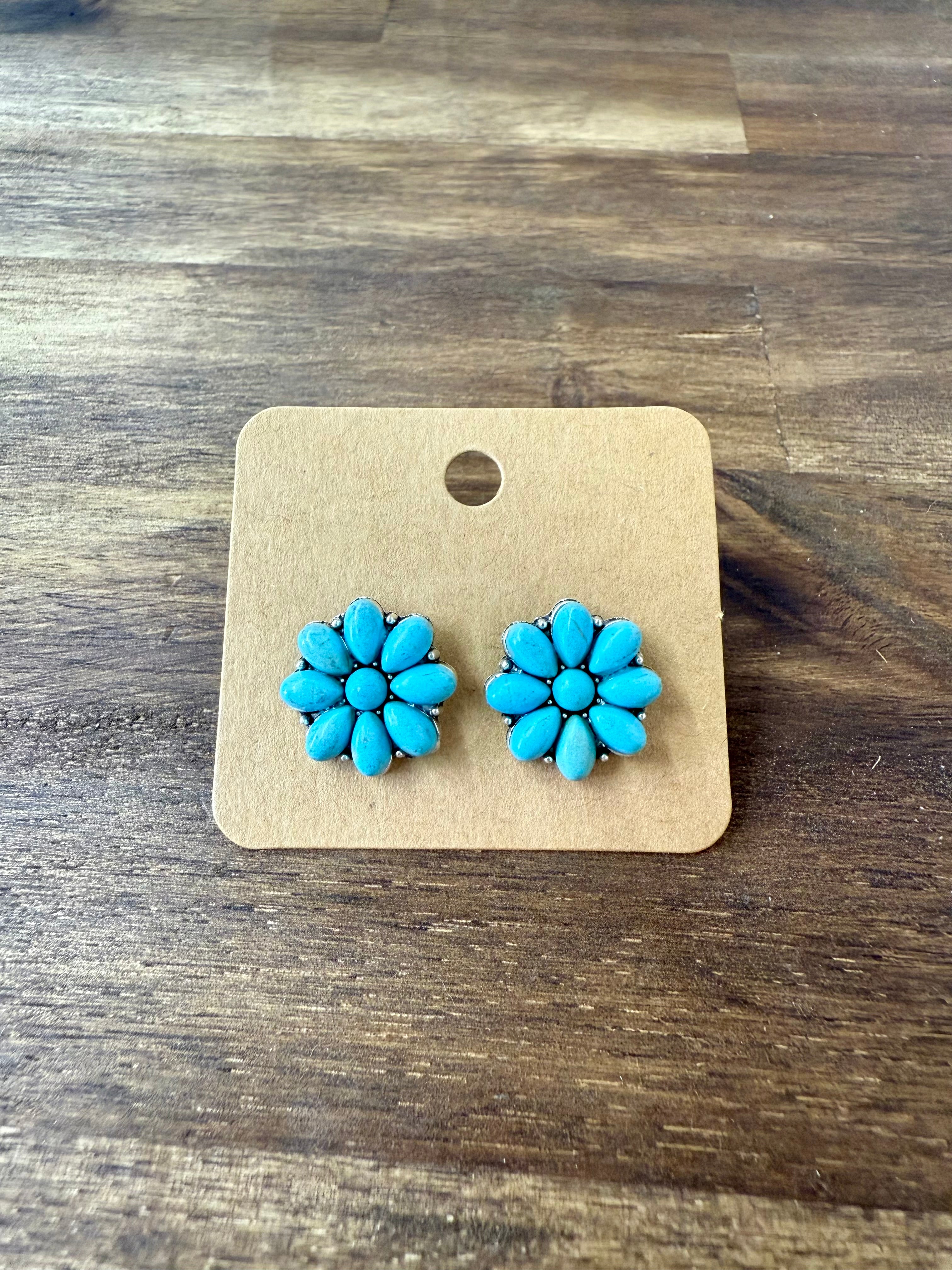 Flower Cluster Earrings