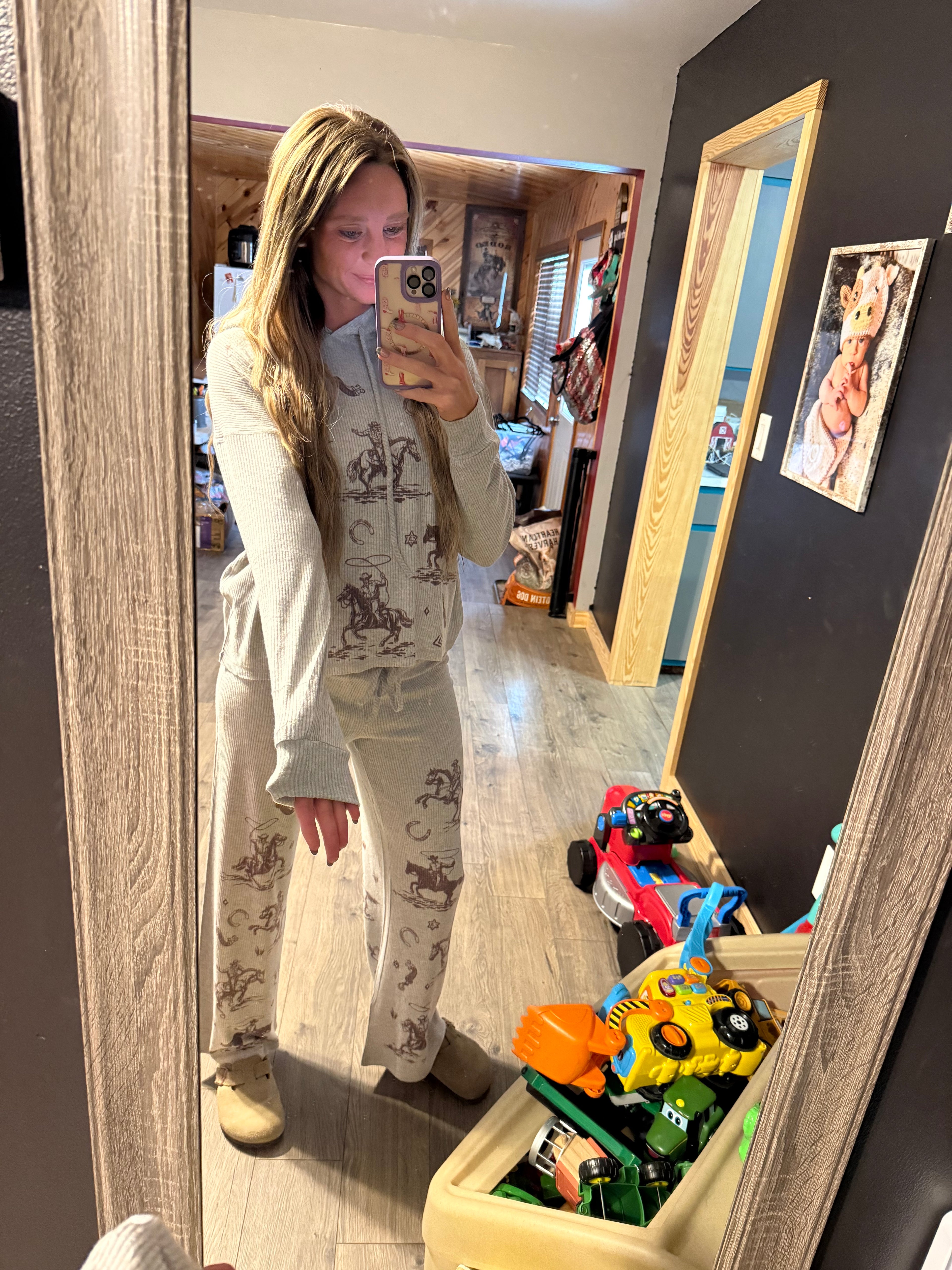 Desert Cowgirl Loungewear Set