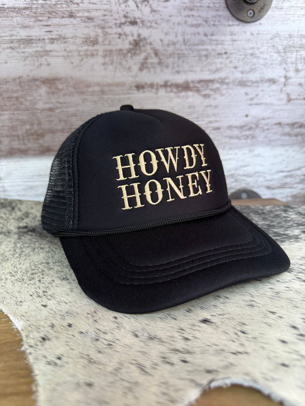 Howdy Honey Mesh Trucker Cap