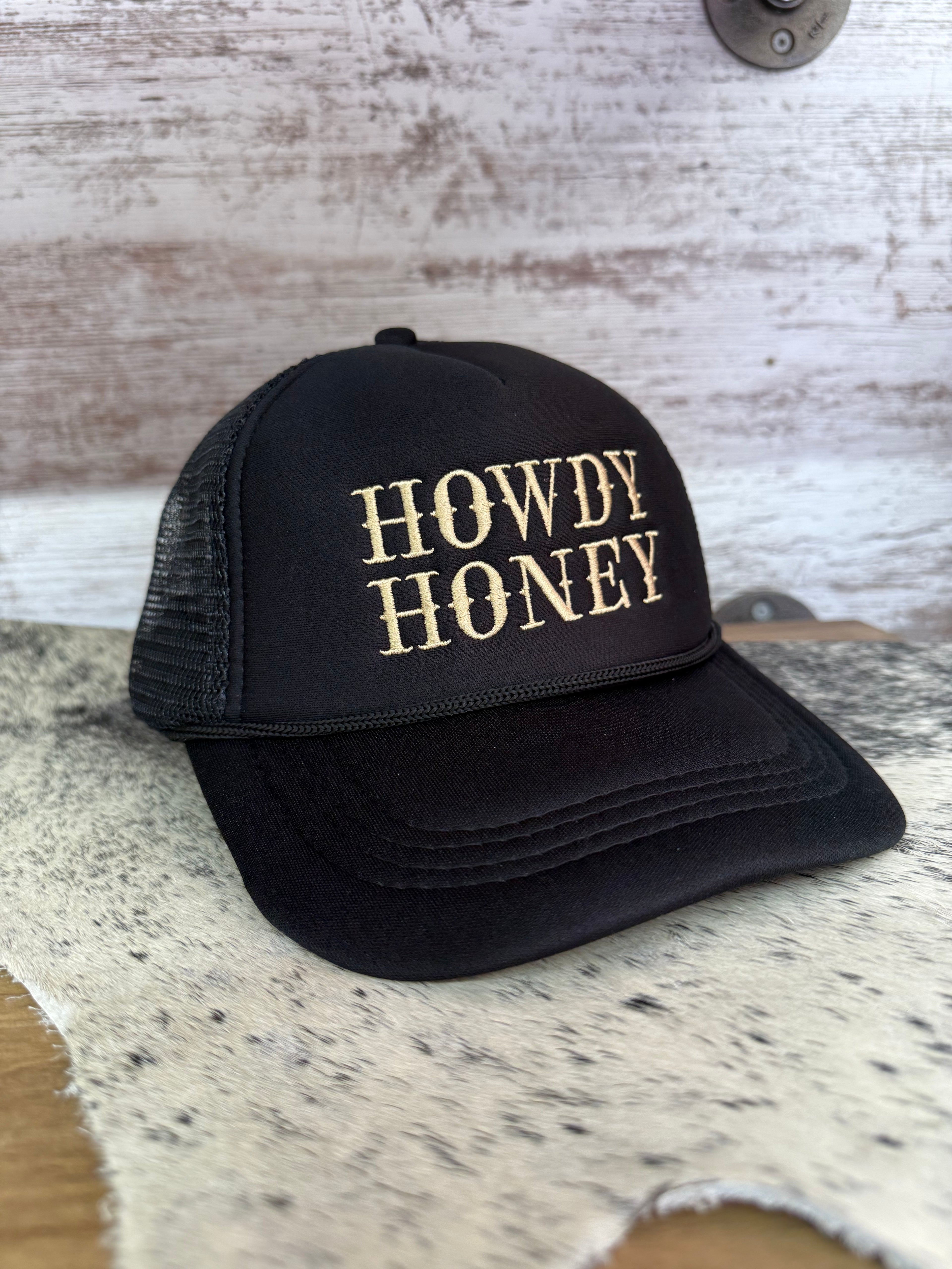 Howdy Honey Mesh Trucker Cap