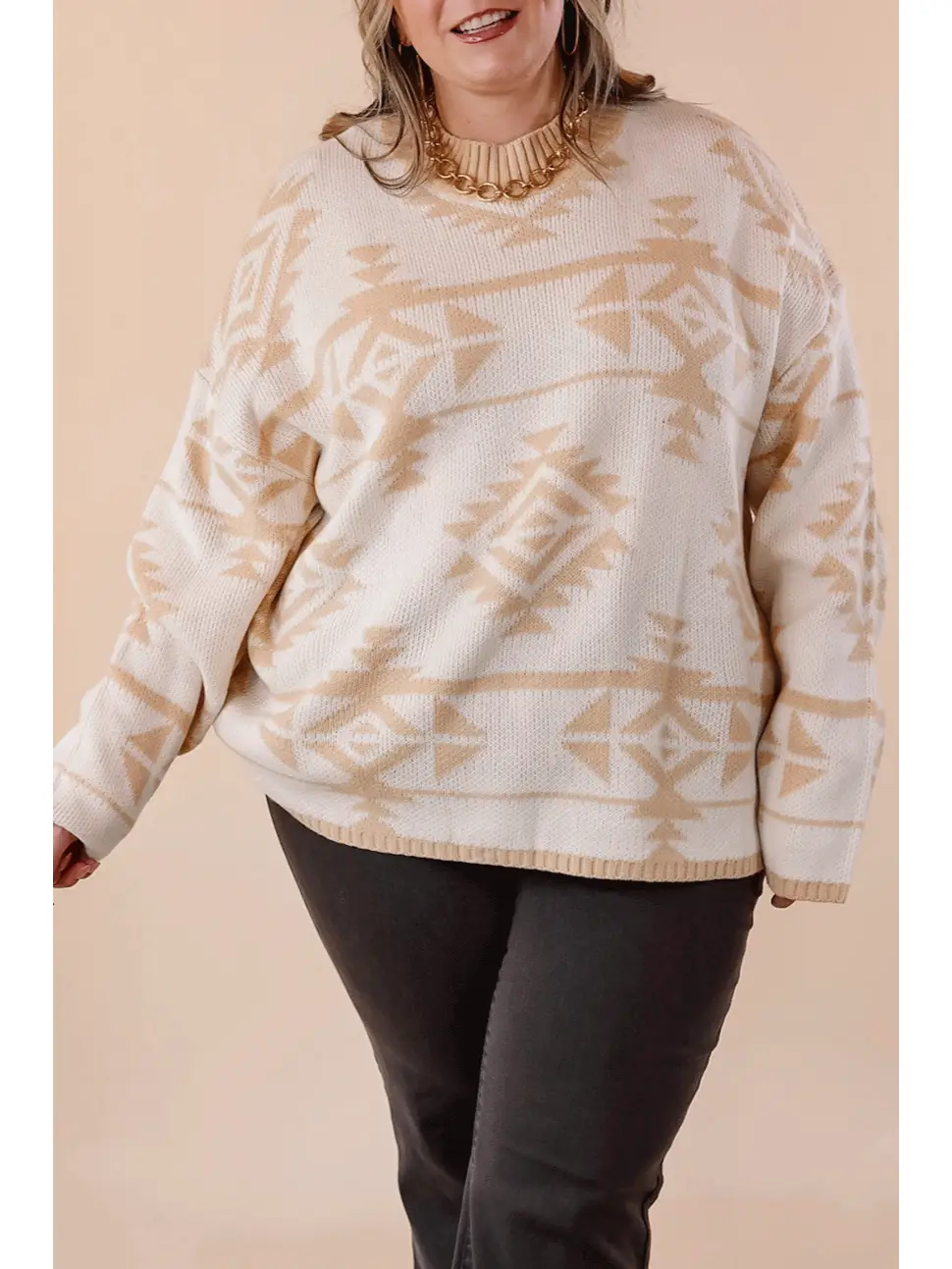 Western Aztec Sweater